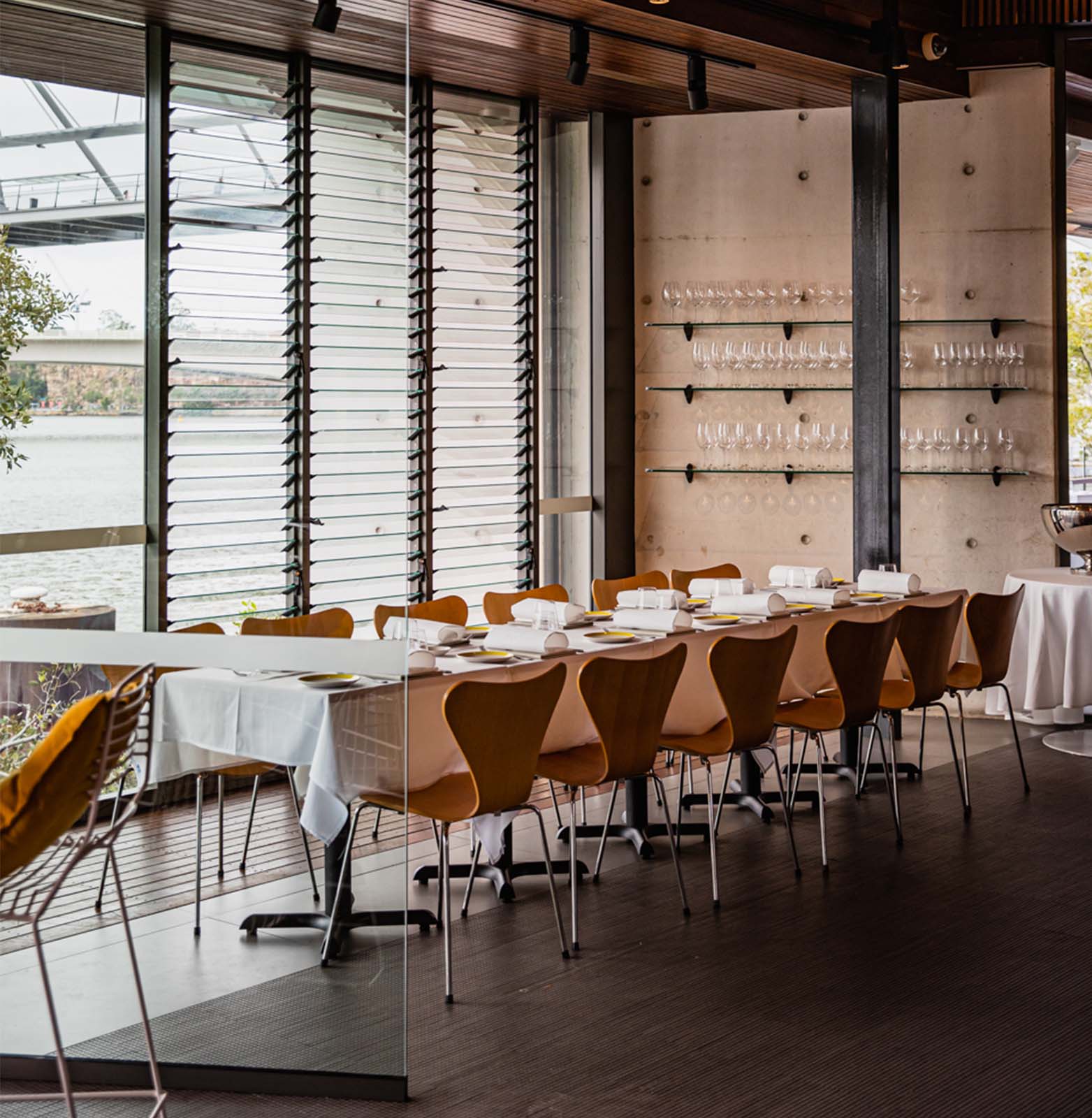 First Creek Top Table at Otto, Eagle Street Pier, Brisbane
